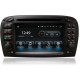 Mercedes-Benz A/C/CLK/E/G/M/ML/S radio replacement upgrade dab carplay bluetooth 